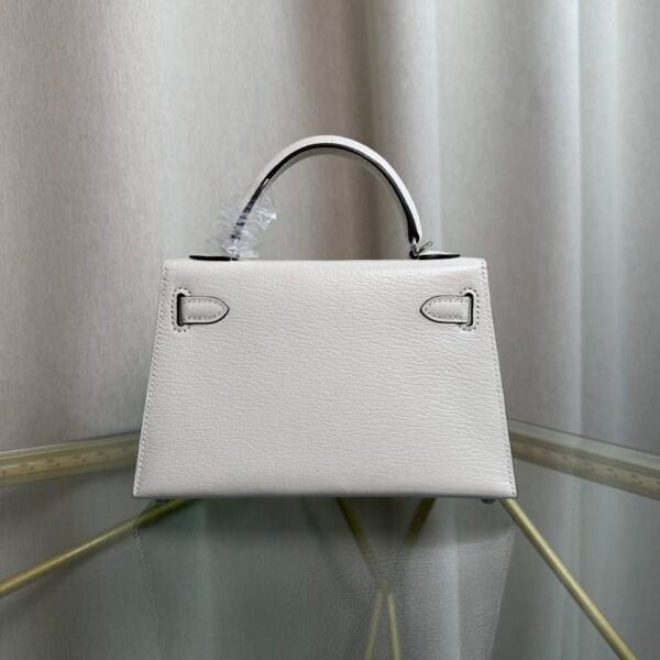 #minikelly Kelly Sellier 20 Style Craie Chèvre Mysore Palladium Hardware #minikelly Kelly Sellier 20 Style Craie Chèvre Mysore Palladium Hardware