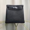 Kelly Ado II Backpack Style Black Clemence Palladium Hardware