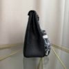 Kelly Ado II Backpack Style Black Clemence Palladium Hardware