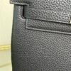 Kelly Ado II Backpack Style Black Clemence Palladium Hardware