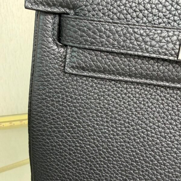Kelly Ado II Backpack Style Black Clemence Palladium Hardware