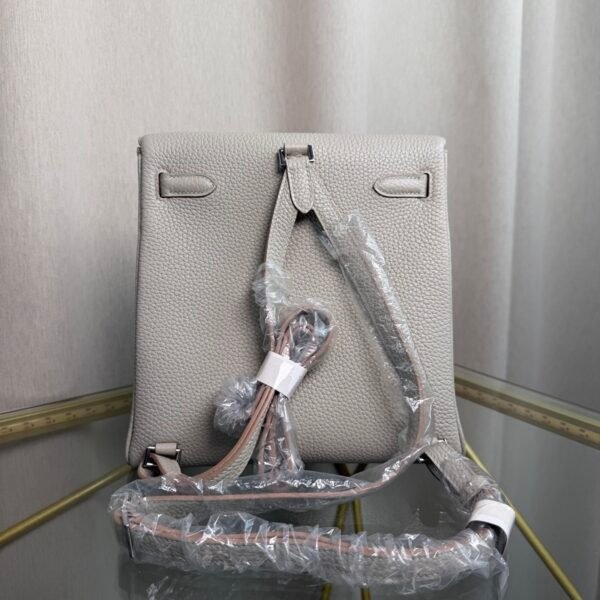 Kelly Ado II Backpack Style Craie Clemence Palladium Hardware