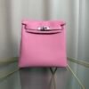 Kelly Ado II Backpack Style Rose Mauve Swift Palladium Hardware