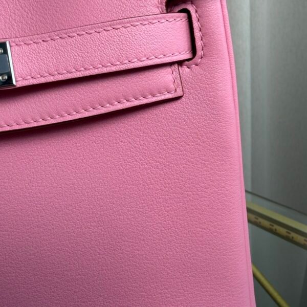 Kelly Ado II Backpack Style Rose Mauve Swift Palladium Hardware
