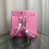 Kelly Ado II Backpack Style Rose Mauve Swift Palladium Hardware