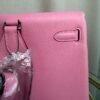 Kelly Ado II Backpack Style Rose Mauve Swift Palladium Hardware