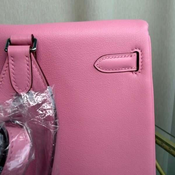 Kelly Ado II Backpack Style Rose Mauve Swift Palladium Hardware