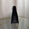 Kelly Danse Style Black Ostrich Palladium Hardware