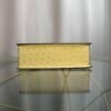 Kelly Danse Style Jaune Poussin Ostrich Palladium Hardware