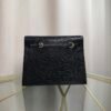 Kelly Danse Style Back Shiny Niloticus Lizard Gold Hardware